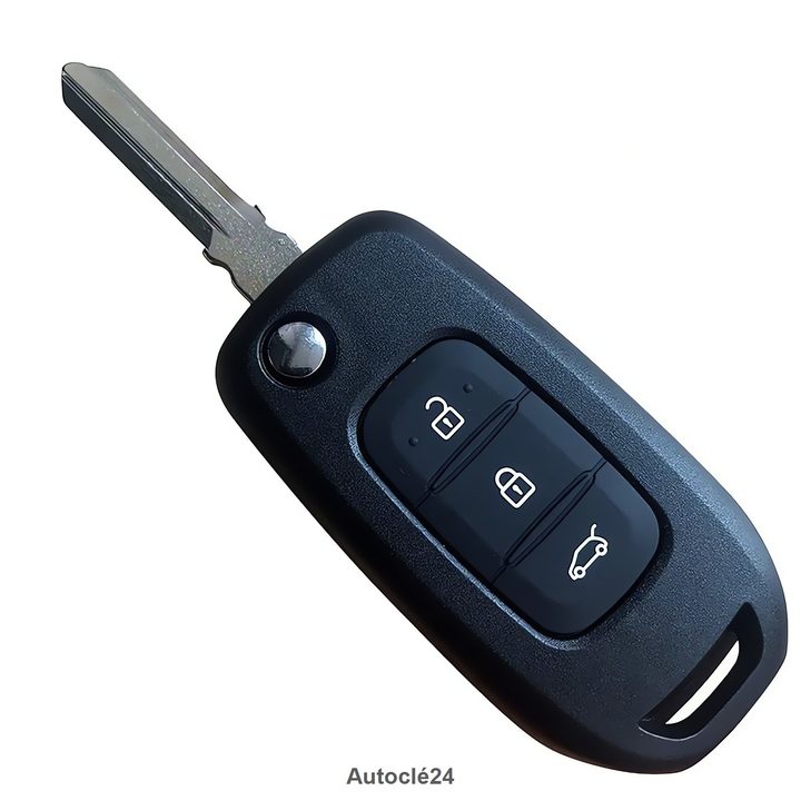 Coque clé Compatible pour Dacia - Pile sur coque