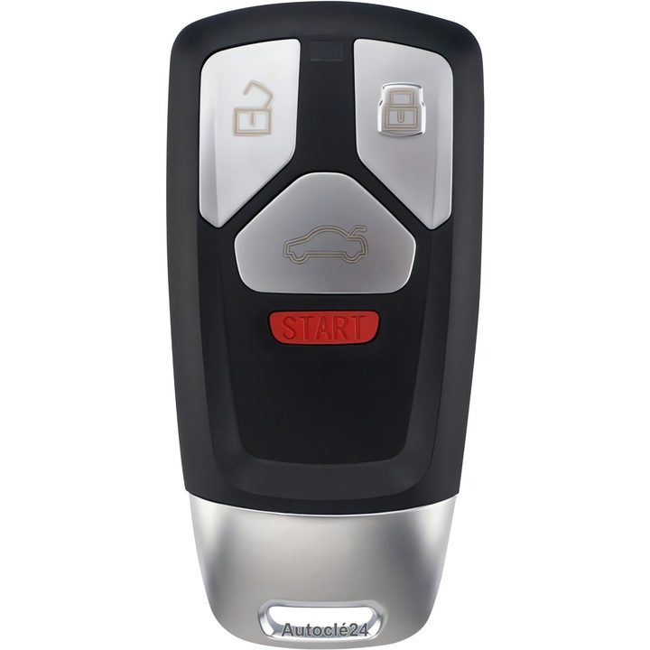 KEYDIY ZB26-4 Clé Télécommande Universelle Compatible AUDI Mains-Libres - 4 Boutons | ZB26-4