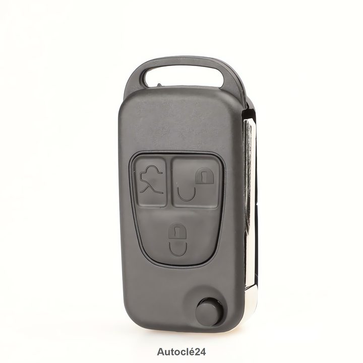 Coque Clé compatible pour Mercedes-Benz Pile sur coque