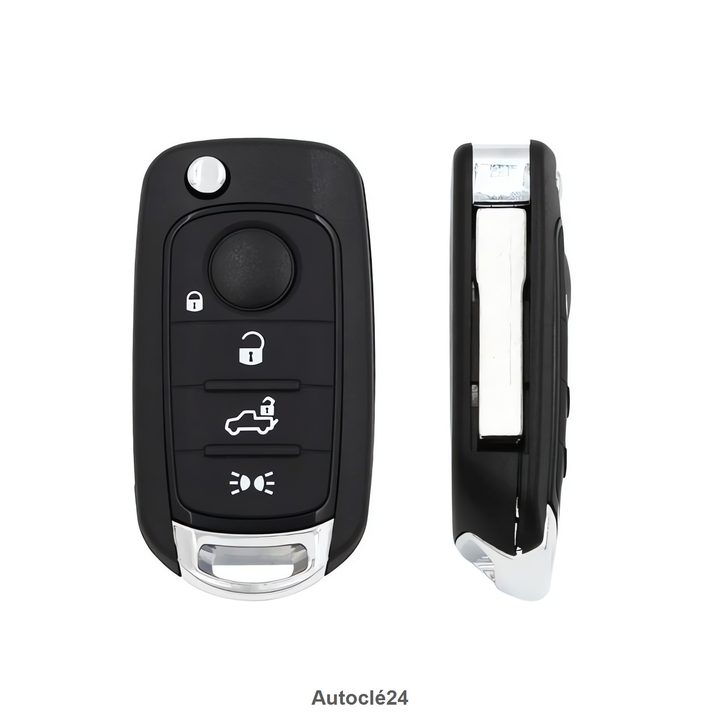 Coque Clé Compatible pour Fiat EGEA 2017 à 2020