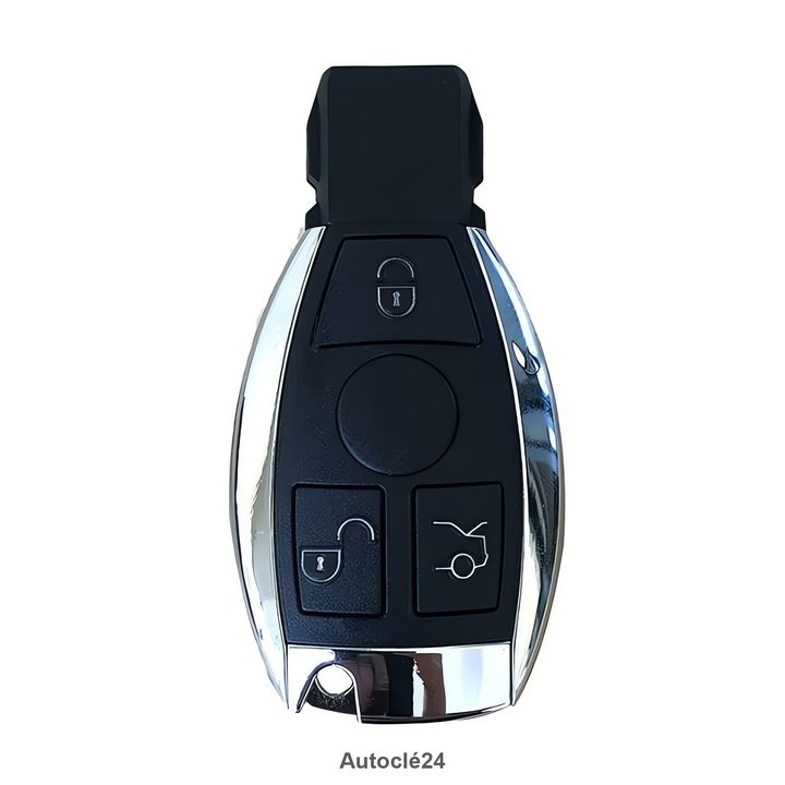 Coque Clé compatible pour Mercedes-Benz Attache pile