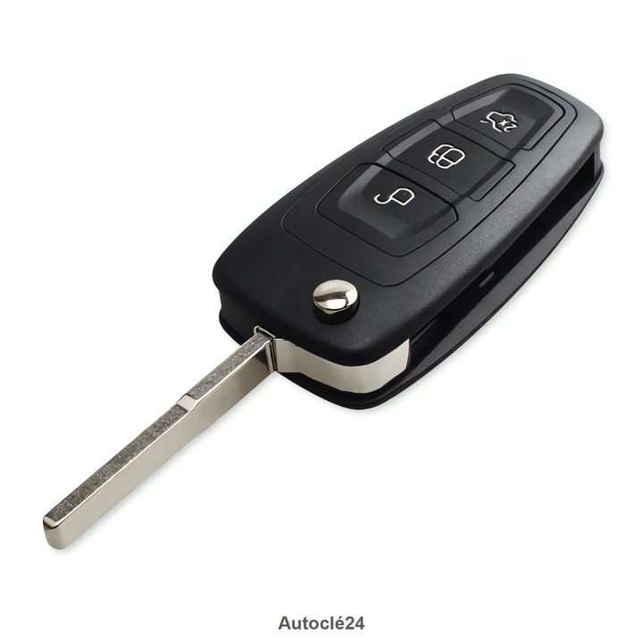 Coque Clé Compatible pour Ford - Pile sur circuit