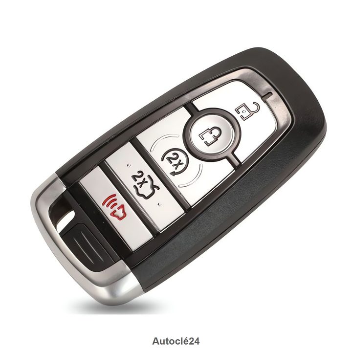 Coque Clé Compatible pour Ford - Pile sur Coque FORD