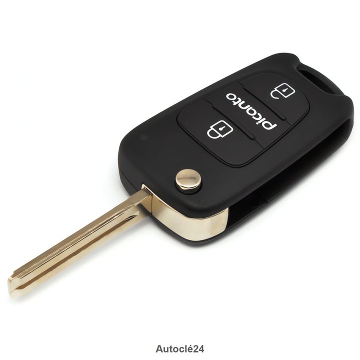 Clé Compatible pour Kia Picanto de 2009 à 2014