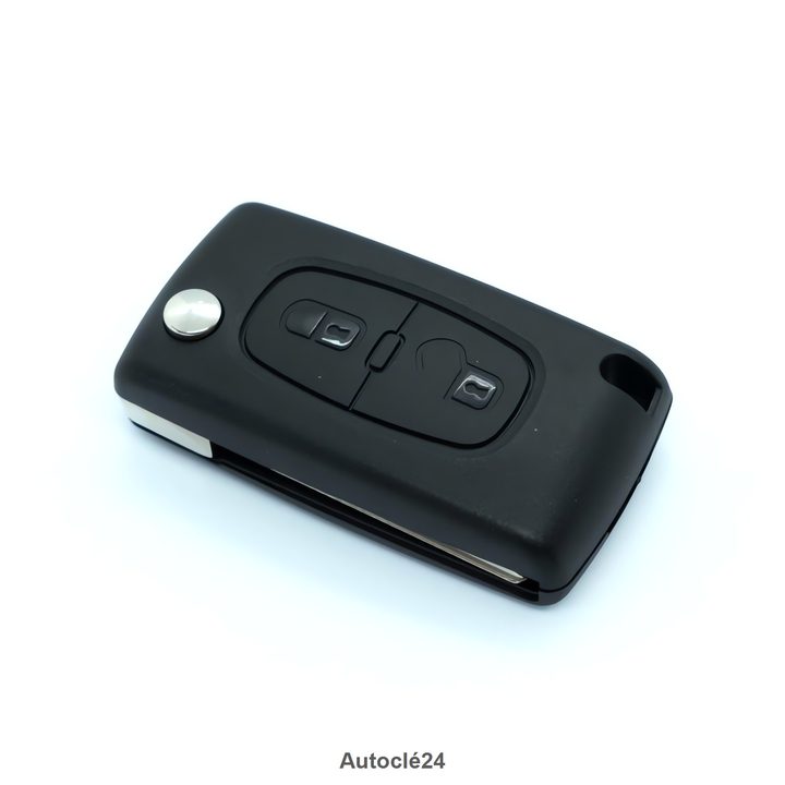 Clé Télécommande Compatible pour Peugeot 308 (2008-2013)