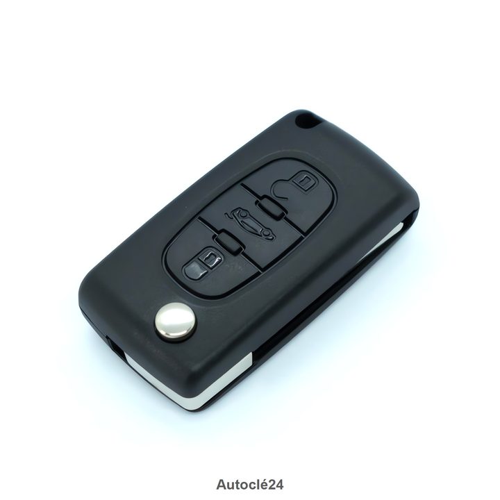 Clé Télécommande Compatible pour Peugeot 407/407SW (2004-28/09/2008)