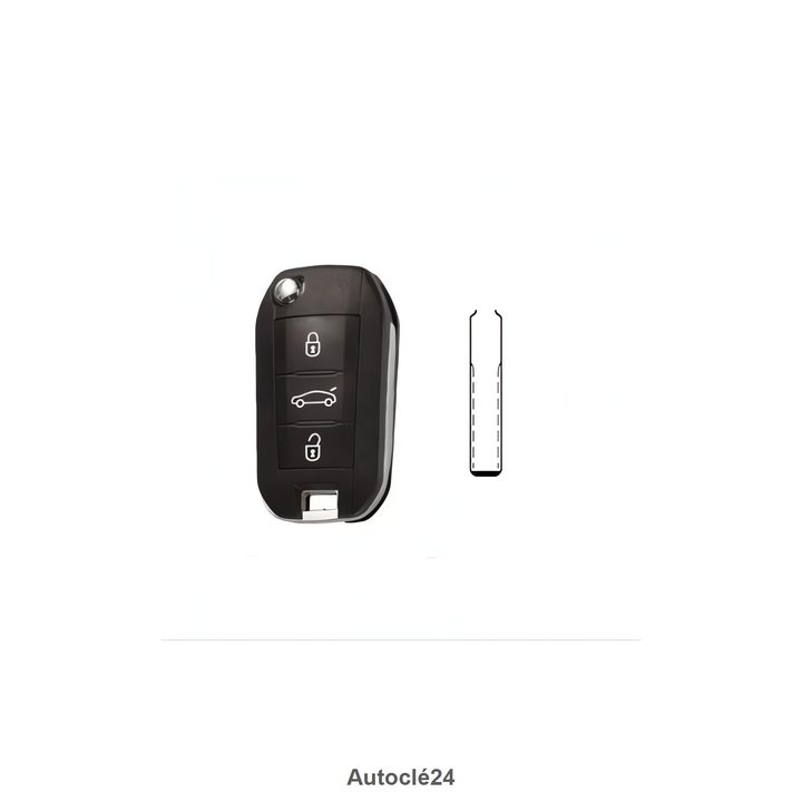 Clé Compatible Peugeot 508 2010-2015