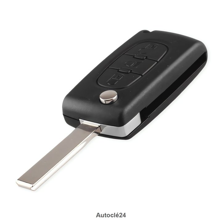 Clé Télécommande Compatible pour Peugeot RCZ (2009-2016)