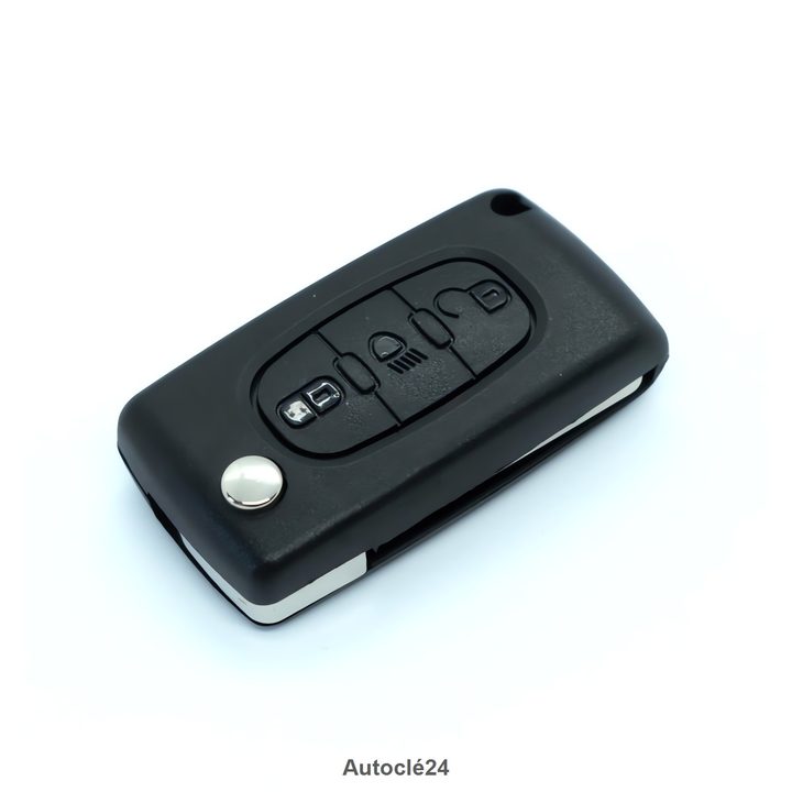 Clé Télécommande Compatible pour Citroën C6 (2005-2012)