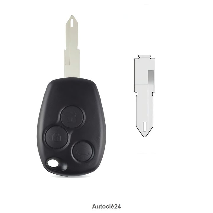 Clé Télécommande Compatible Dacia Duster (2010-2013)