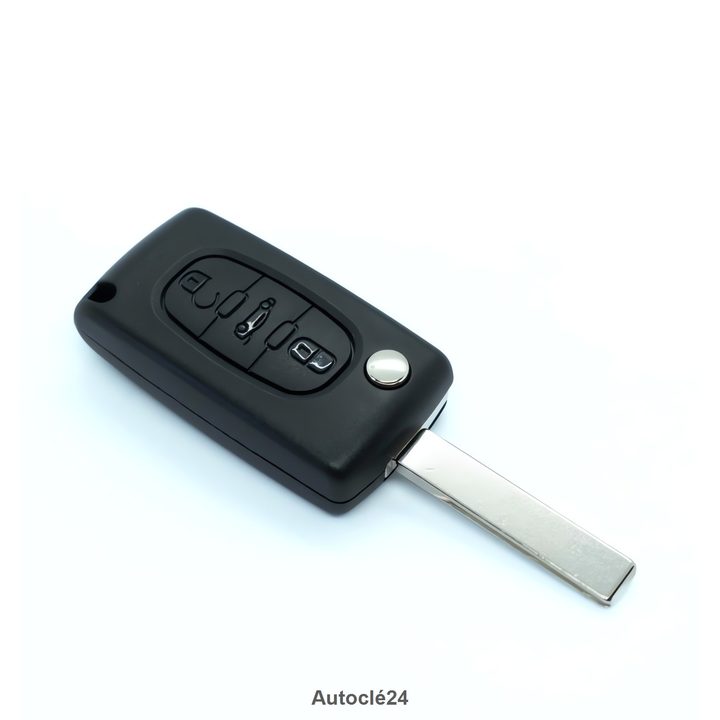 Clé Télécommande Compatible pour Citroën C5 (2004-2009)