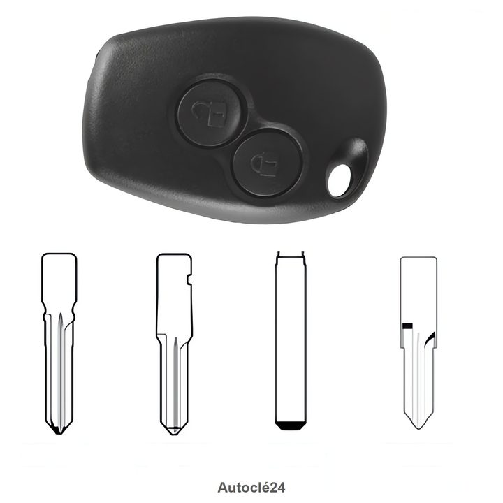 Clé Télécommande Compatible Fiat Talento (2015-2021)
