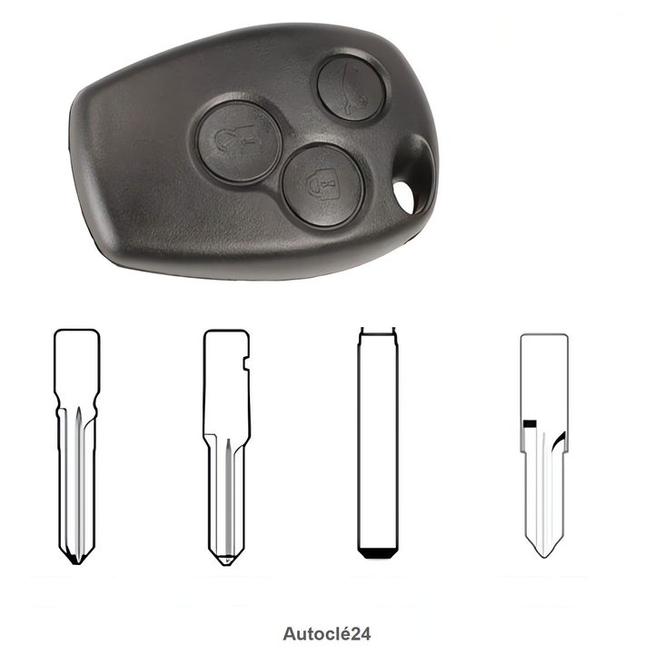 Clé Télécommande Compatible Opel Vivaro (2015-2021)