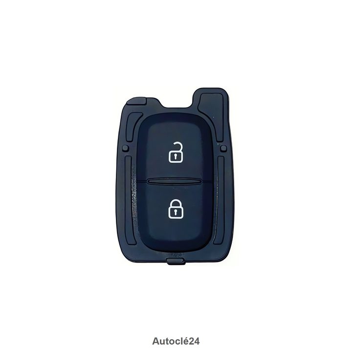 Bouton caoutchouc Compatible pour clé Dacia Logan - RENJ31BS - 3 boutons