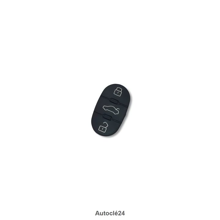 Pad Caoutchouc 2 Boutons Compatible Volkswagen