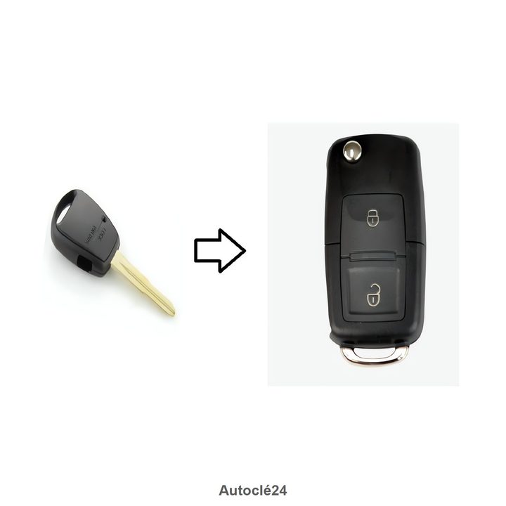 Clé Compatible pour Hyundai I10 de 2007 à 2013