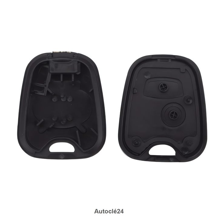 Coque Clé Compatible pour Citroen Berlingo de 1999 à 2008 - Pile sur circuit - Sans Lame - Emplacement insert clé d'or