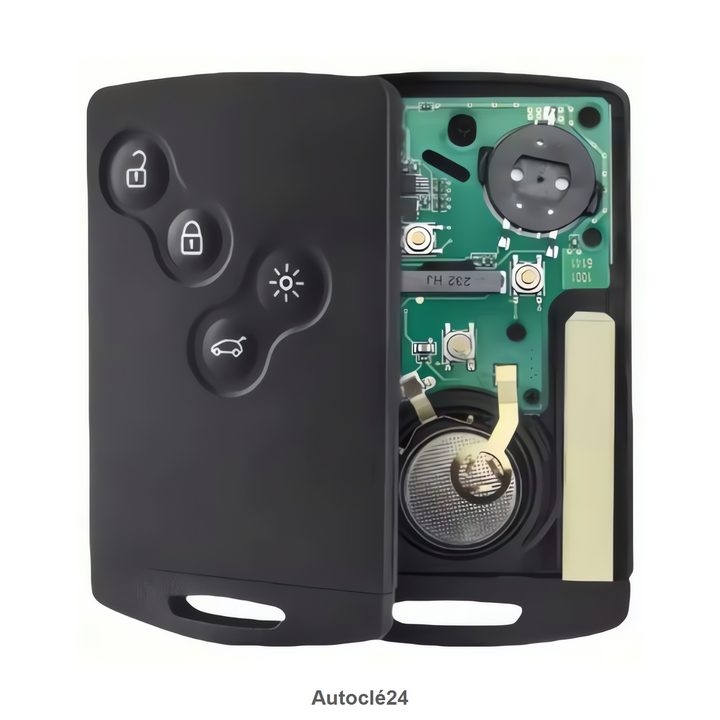 Clé Carte Télécommande Compatible Renault Megane 3 (2008-2016)
