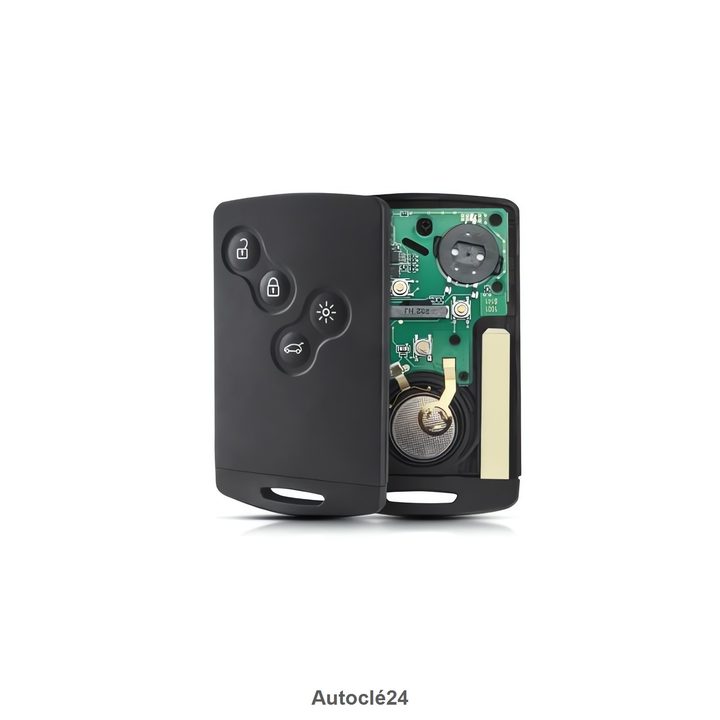 Clé Carte Télécommande Compatible Renault Fluence (2008-2016)