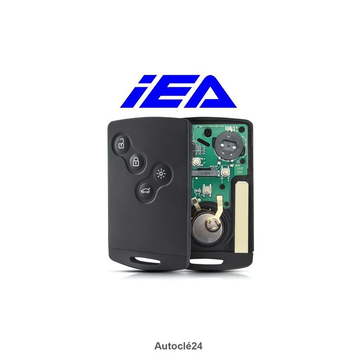 Clé Carte Télécommande Compatible Renault Clio 4 / Captur (2013-2020) IEA-ZEDFULL+
