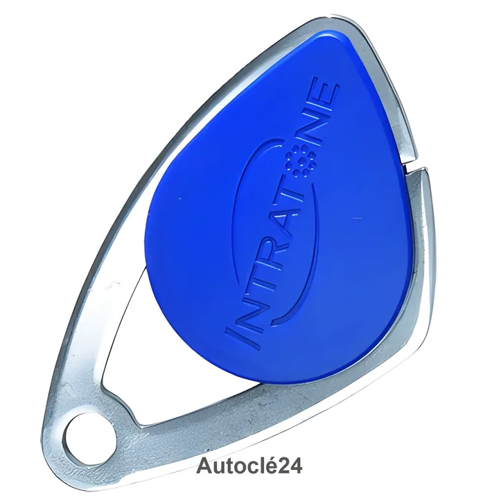 Reproduction de badge Intratone